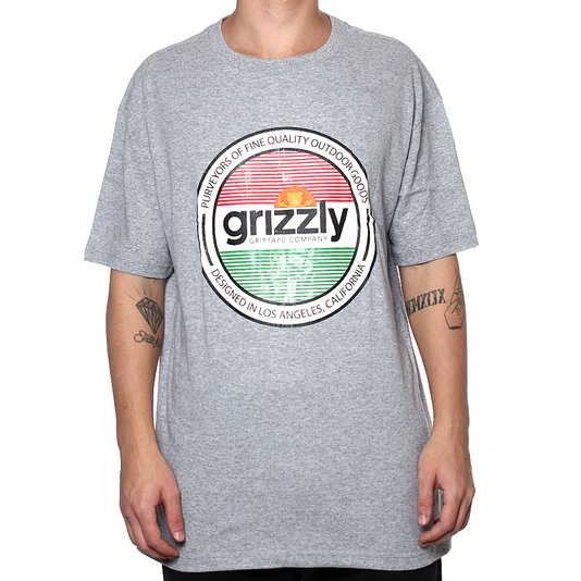 Camiseta Grizzly Fine Quality Mescla