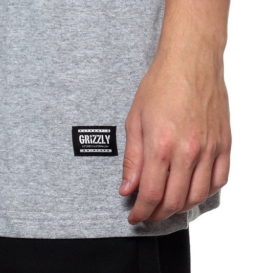 Camiseta Grizzly Fine Quality Mescla
