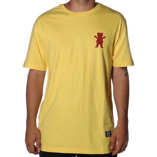 Camiseta Grizzly Mini Og Bear Amarelo
