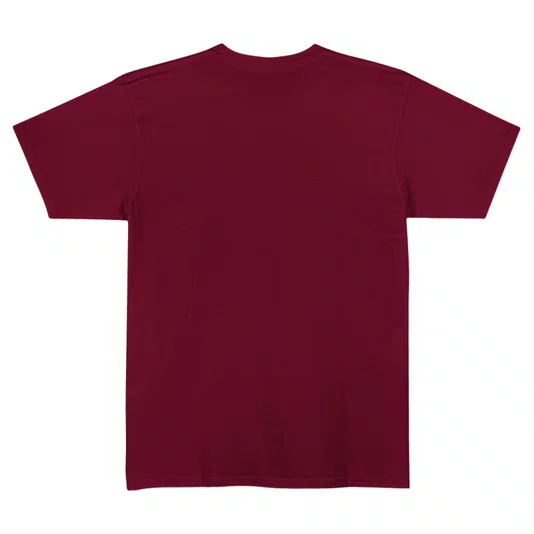 Camiseta Grizzly Mini Script Bordo