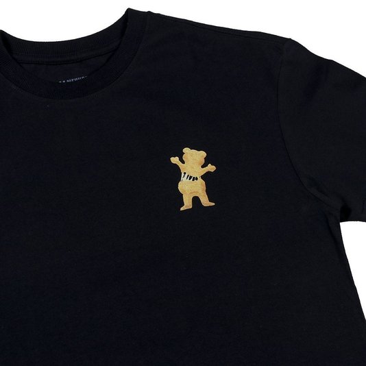 Camiseta Grizzly My Pastel Bear Preto
