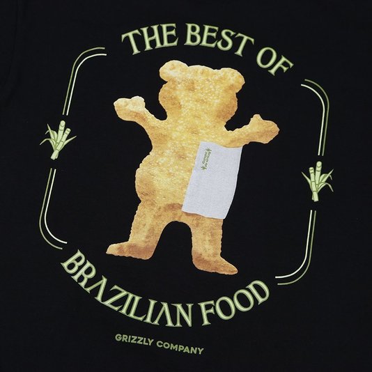Camiseta Grizzly My Pastel Bear Preto