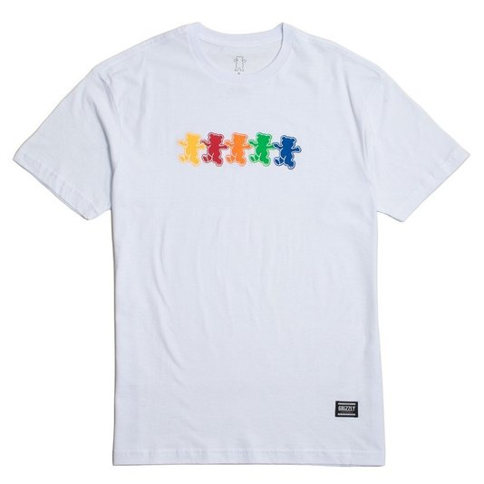 Camiseta Grizzly Strange Trip Branco