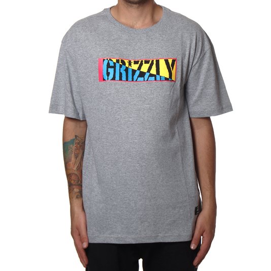 Camiseta Grizzly Sun And Skate Mescla