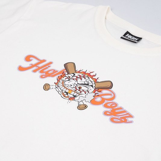 Camiseta High Company Badball Off White