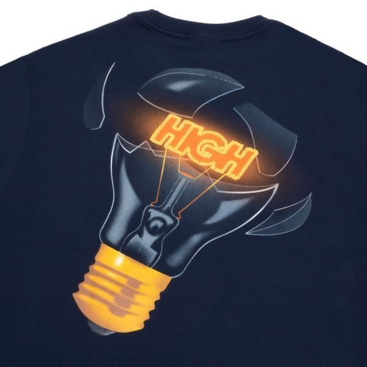 Camiseta High Company Bulb Azul Marinho