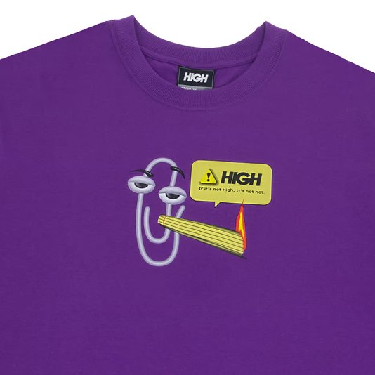 Camiseta High Company Clip Roxo