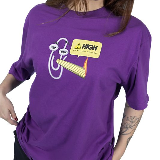 Camiseta High Company Clip Roxo