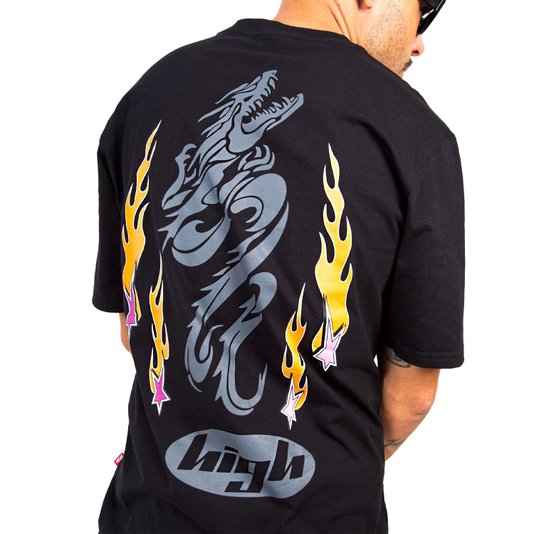 Camiseta High Company Dragon Team Preto