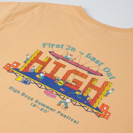 Camiseta High Company Festival Marrom