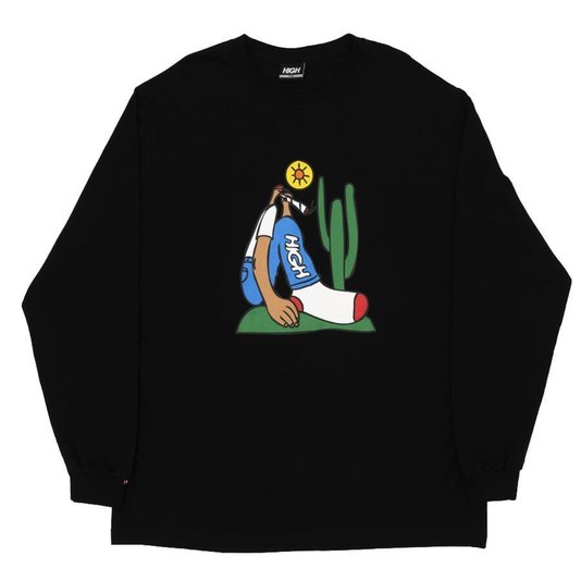 Camiseta High Company Manga Longa Uropaba Preto