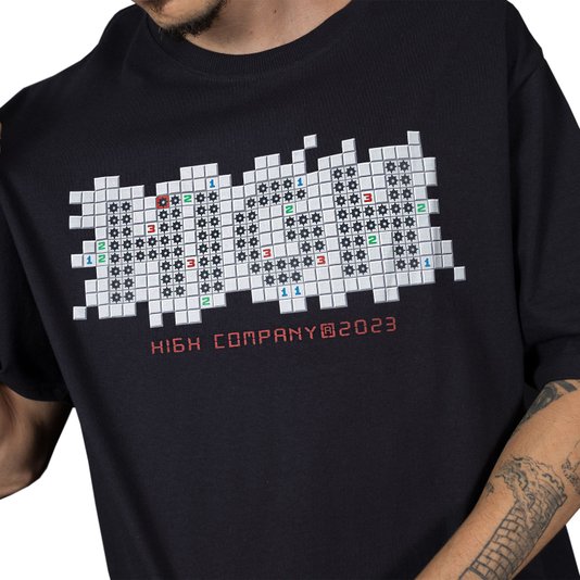 Camiseta High Company Minesweeper Preto
