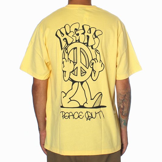 Camiseta High Company Peace Soft Amarelo