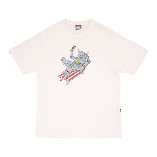 Camiseta High Company Robot Off White