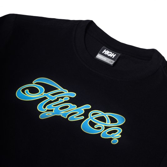 Camiseta High Company Script Preto