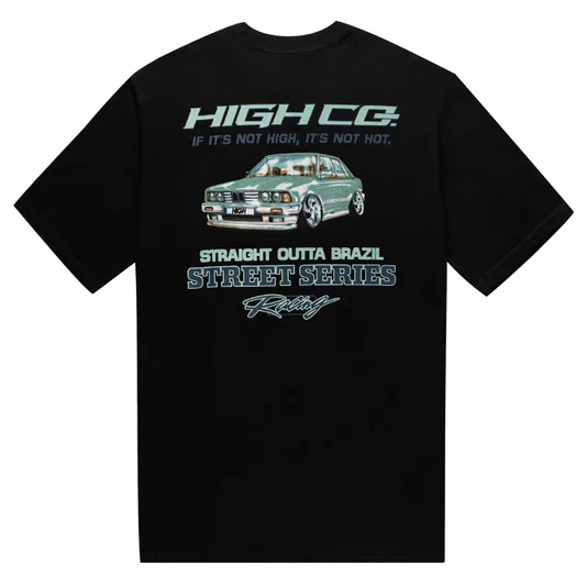 Camiseta High Company Street Racing Preto