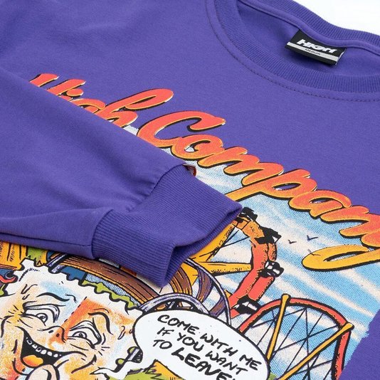 Camiseta High Company Trip Manga Longa Roxo