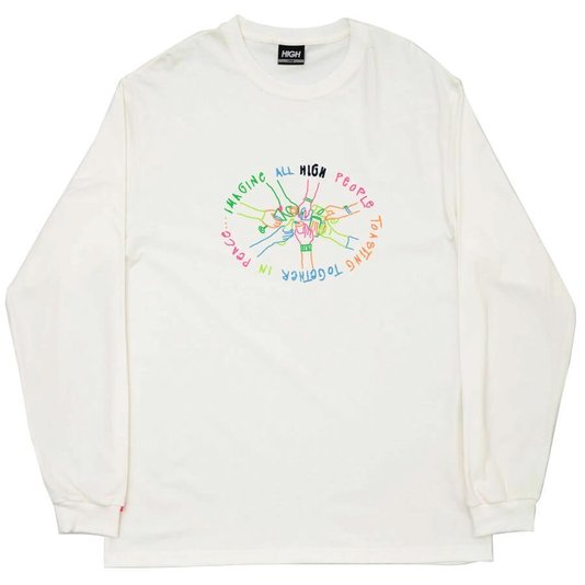 Camiseta High Company Union Manga Longa Off White