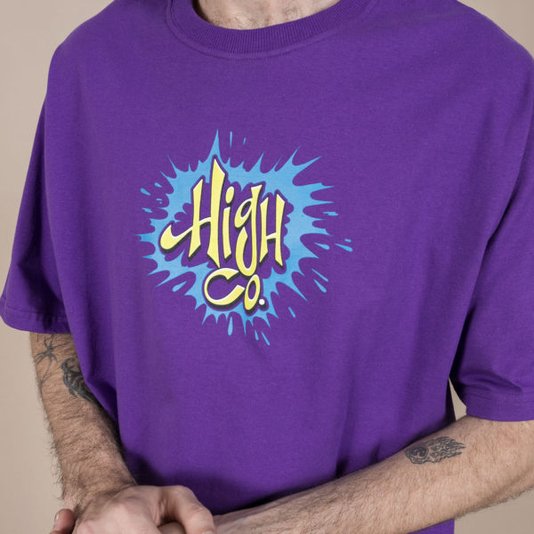 Camiseta High Company Wildstyle Roxo