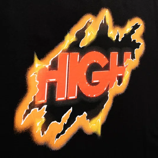 Camiseta High Ragged Preto