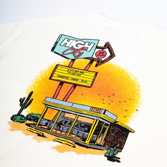 Camiseta High Tee Cafeteria Off White