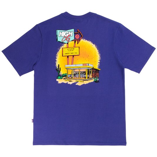Camiseta High Tee Cafeteria Roxo