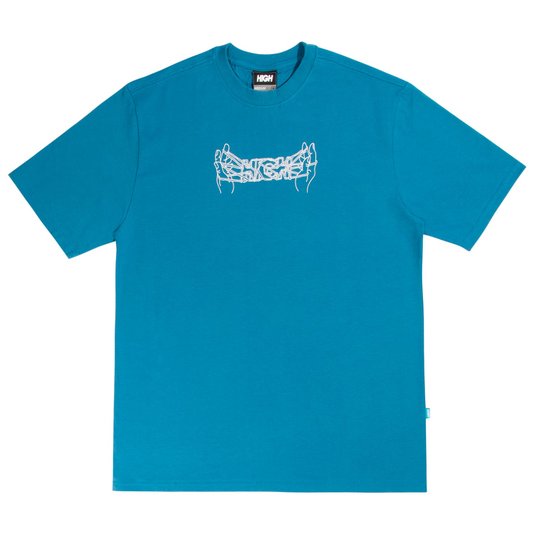 Camiseta High Tee Elastic Azul