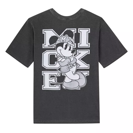 Camiseta High X Disney Mickey Scrip Preto