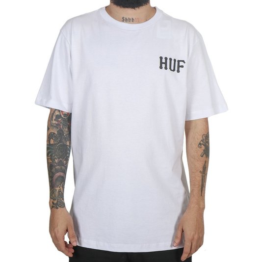 Camiseta Huf Classic H Branco