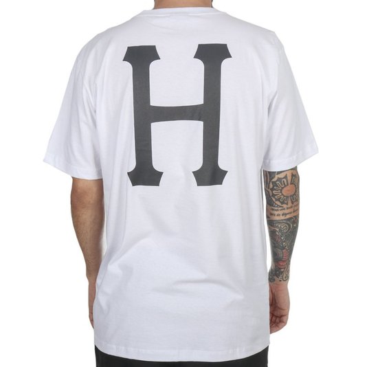 Camiseta Huf Classic H Branco