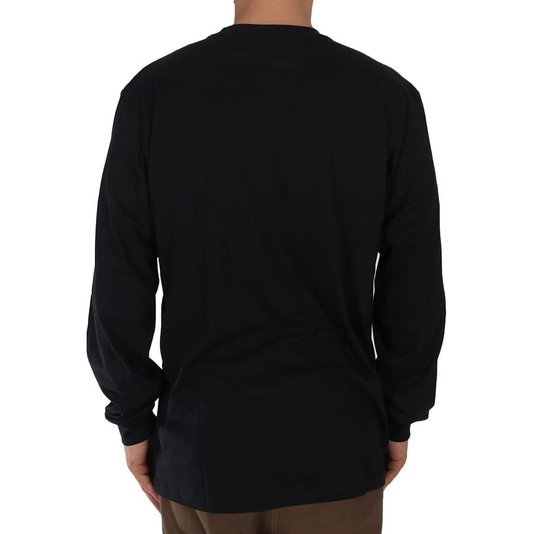 Camiseta Huf Domestic Box M/L Preto
