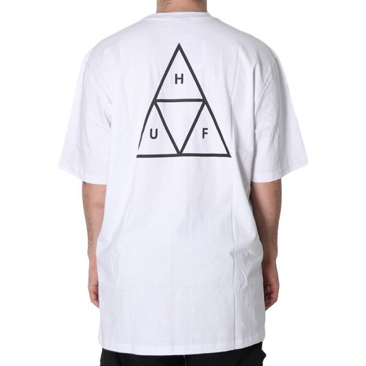 Camiseta Huf Essentials Tt Branco