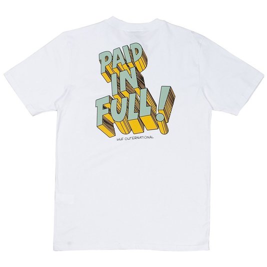 Camiseta Huf Master Plan Branco