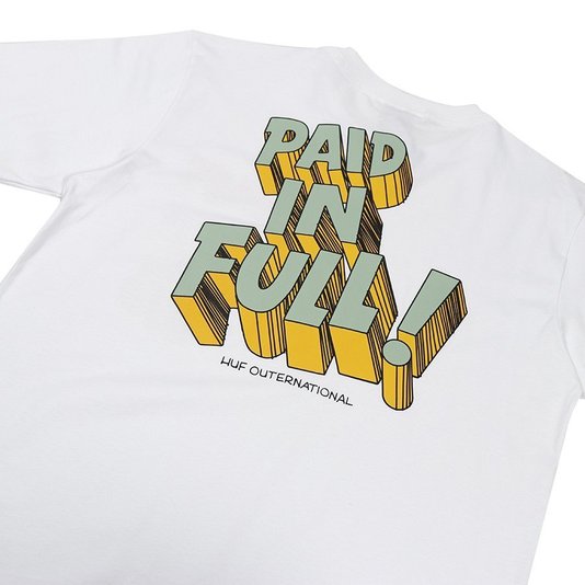 Camiseta Huf Master Plan Branco