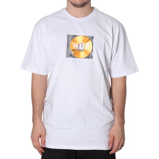 Camiseta Huf Mix Box Logo Branco