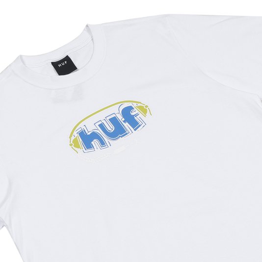 Camiseta Huf Plug Me In Branco