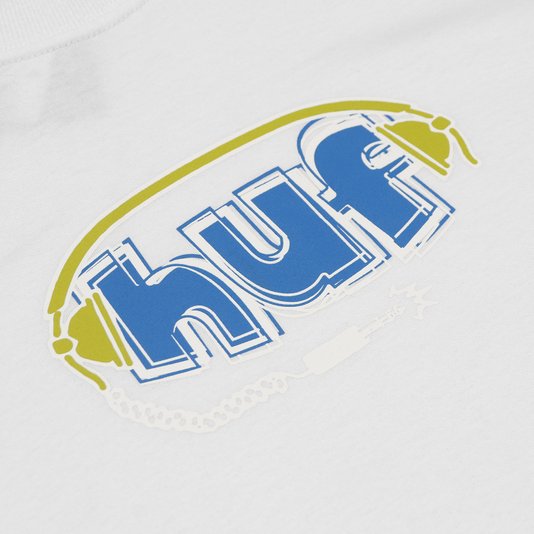 Camiseta Huf Plug Me In Branco