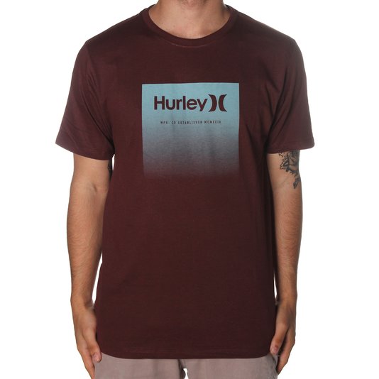 Camiseta Hurley Ascention Bordo
