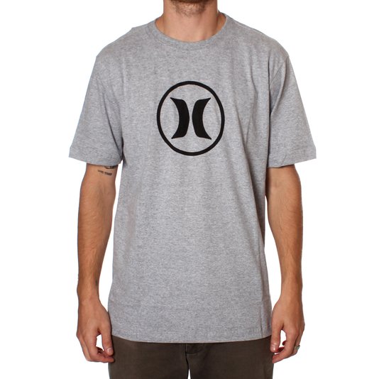Camiseta Hurley Circle Icon Mescla