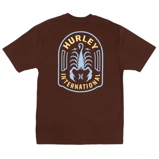 Camiseta Hurley Danger P.E Marrom
