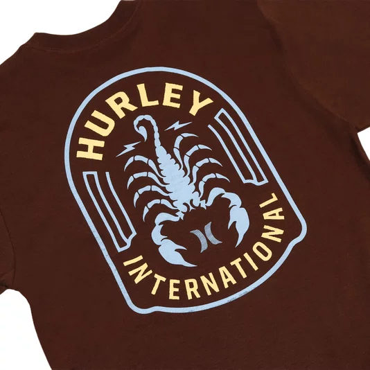 Camiseta Hurley Danger P.E Marrom