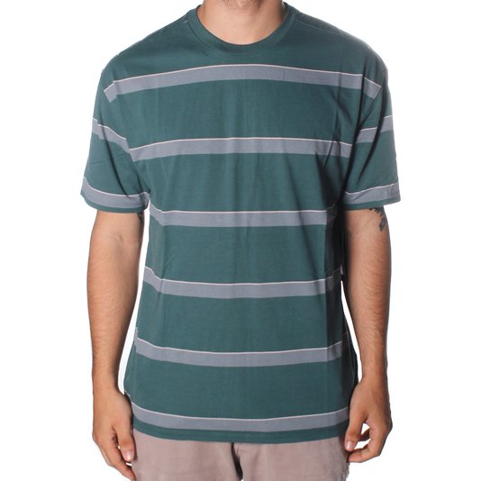 Camiseta Hurley Duness Preto/Bege Verde Oliva