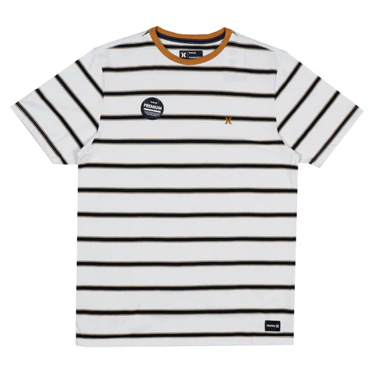 Camiseta Hurley Esp Limit Off White/Preto