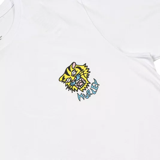 Camiseta Hurley Etam Trigre Branco