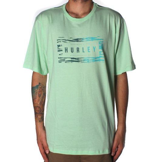 Camiseta Hurley Flashbach Verde Água