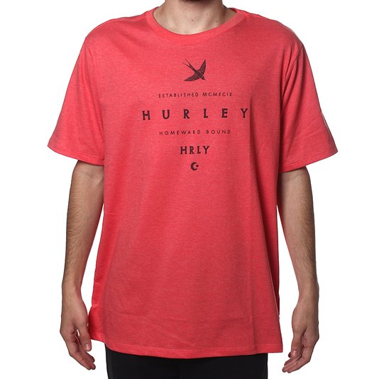 Camiseta Hurley Homeward Vermelho