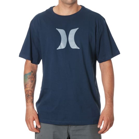 Camiseta Hurley Icon Over Azul Marinho