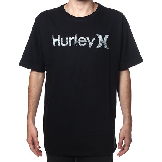 Camiseta Hurley O&O Push Throught Preto