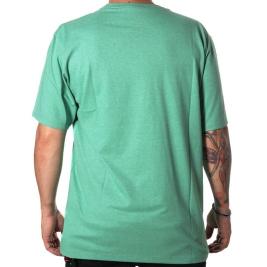 Camiseta Hurley Oversize O&O Solid Verde Mescla