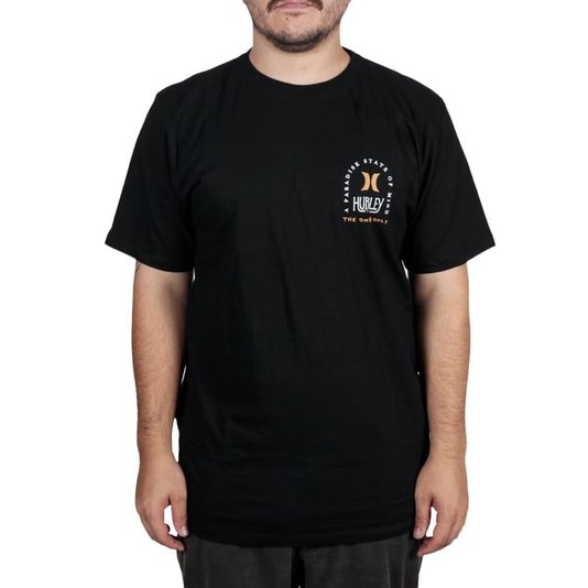 Camiseta Hurley Palms Preto